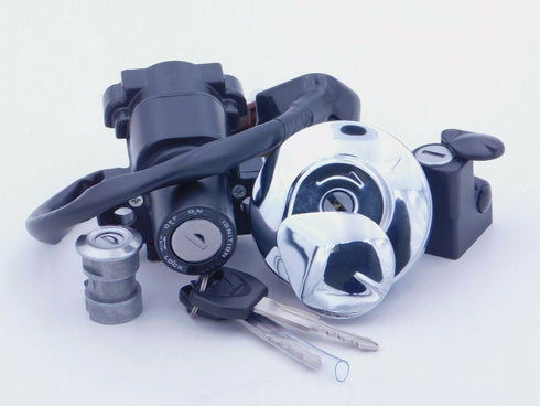 HONDA LOCK SET KEY SWITCH CRF250L/LA 13-2020  IGNITION SEAT LOCK FUEL CAP OEM